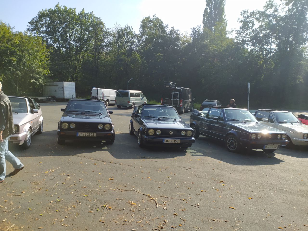 Ausfahrt beim Treffen bei Udo. ( Phönix )