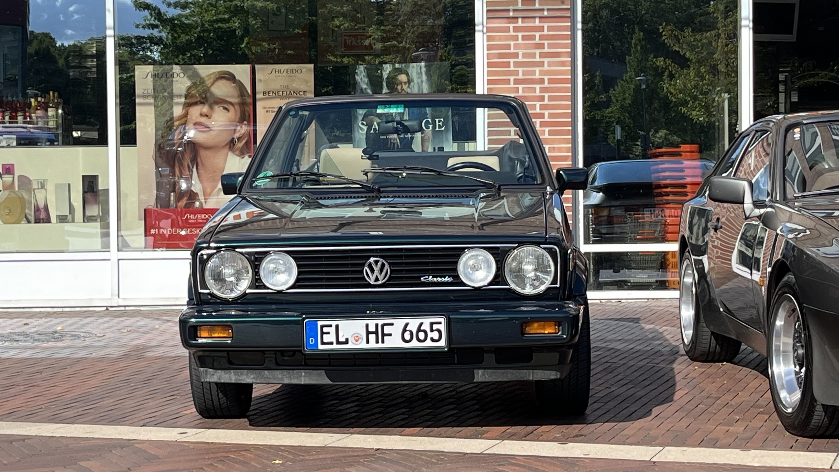 Mein Cabrio auf dem Oldtimertreffen in Meppen