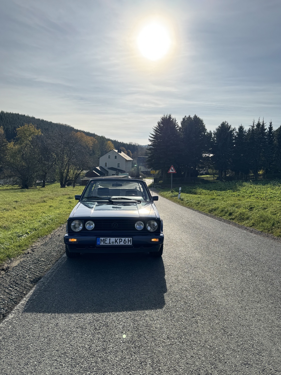 November Sonne mit Cabrio…