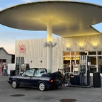 Arne Jacobsen Tankstelle in Kopenhagen